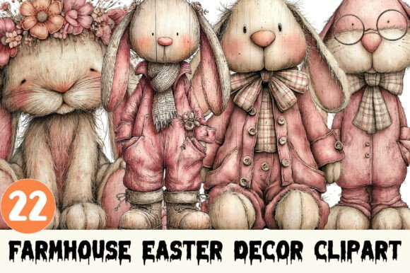 Download Farmhouse Easter Decor Clipart. - Farmhouse easter decor Collection
