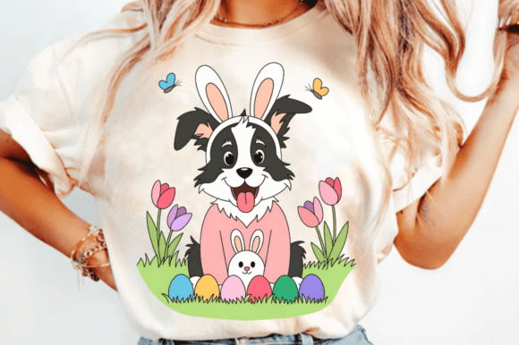 Download Easter Bunny Dog Border Collie PNG Clipa - Premium Bundle