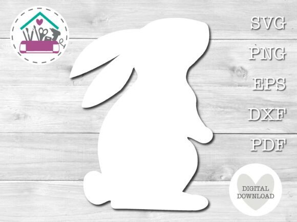 Download Bunny Silhouette SVG Easter Rabbit Cut - Premium Resources